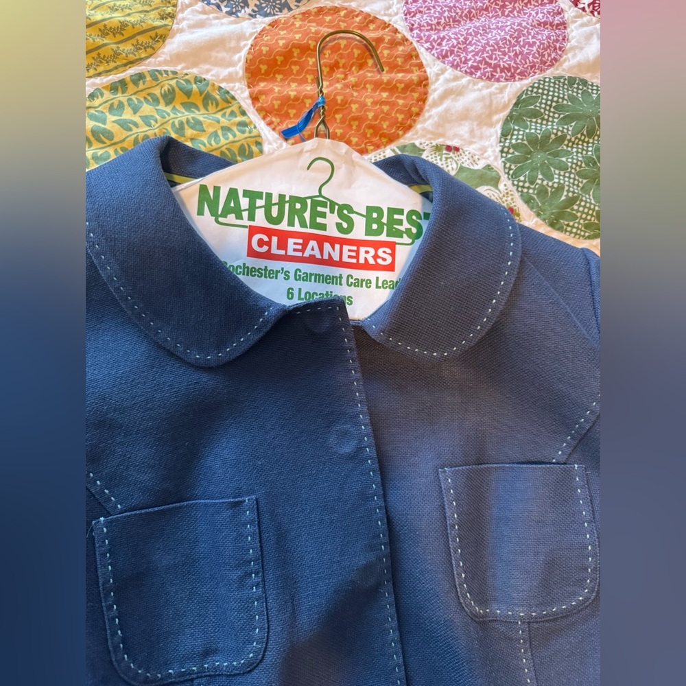 Boden Linen/Cotton Blend Fitted Jacket, size 10 US - Picture 11 of 13